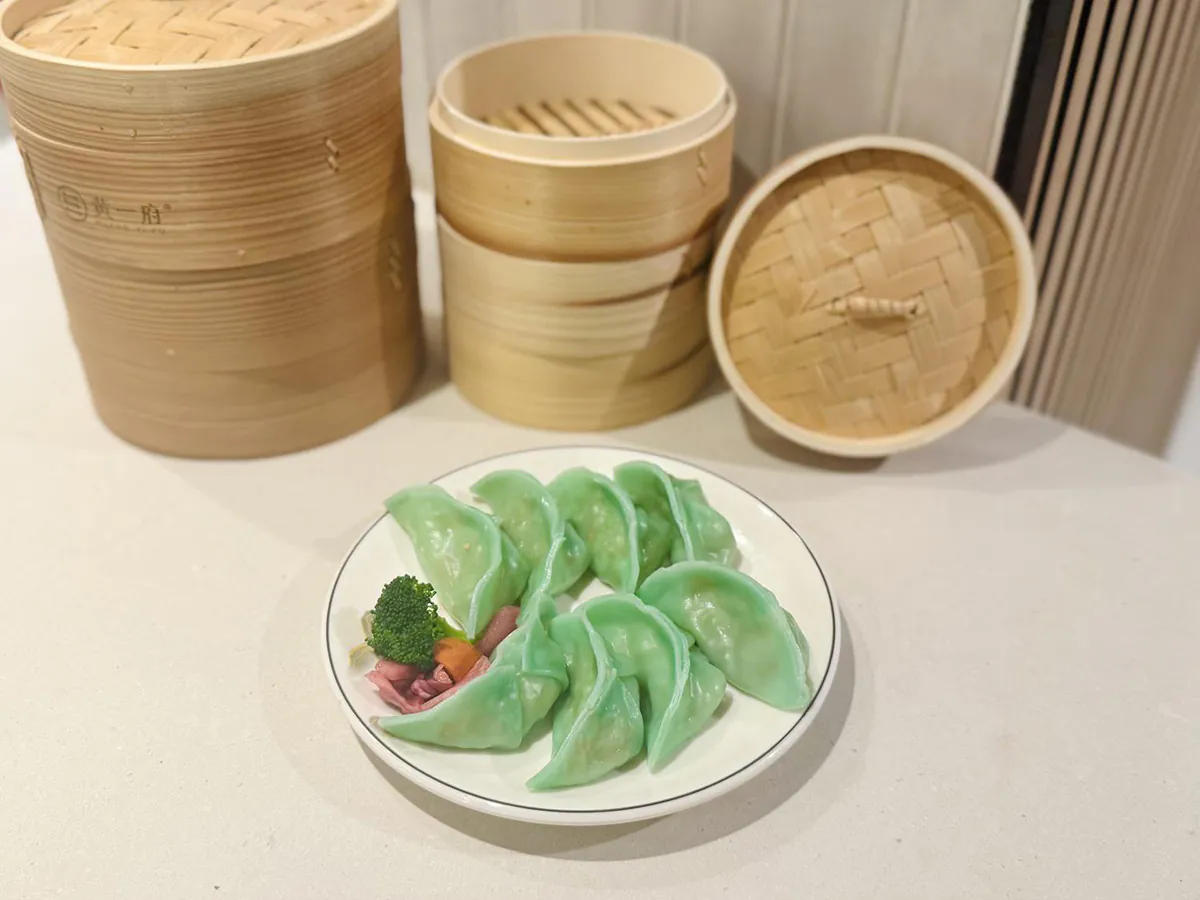 Veggie Lover Dumplings at Little Tiger Dumplings，a Asian Restaurant in Washington