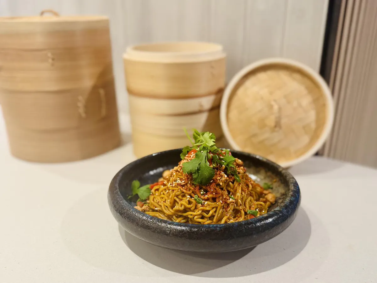 Dan Dan Noodles at Little Tiger Dumplings，a Asian Restaurant in Washington